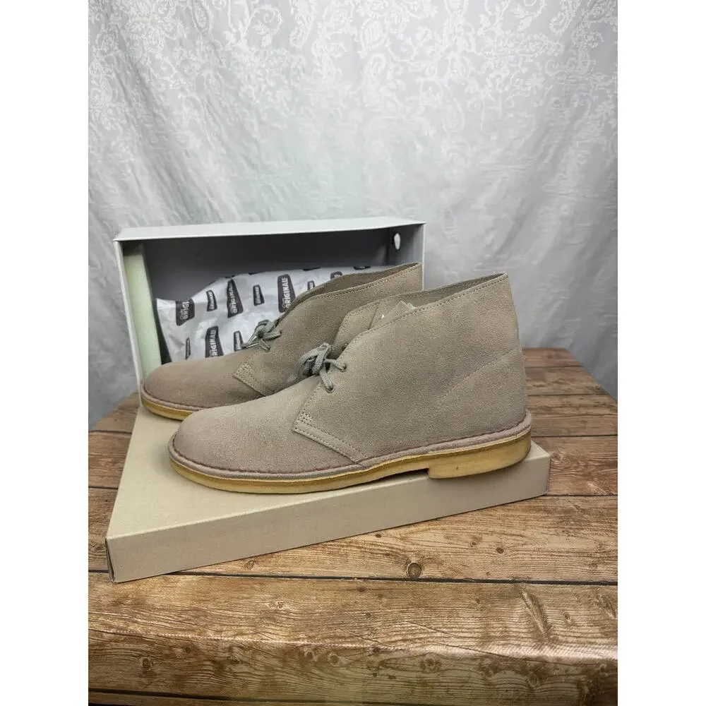 Clarks Originals Desert Boot Oakwood Suede Men’s 9.5 M Brown Chukka 26110058